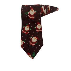 Hallmark Special Ties Santa Claus Christmas Vintage Novelty Necktie